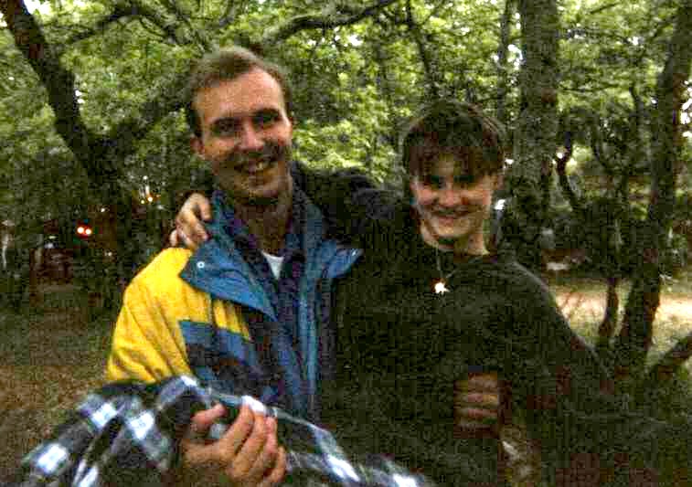  Sami and Erin at Campsite