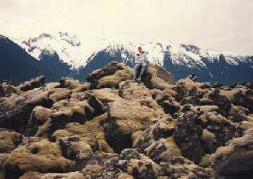 scott at the lava beds